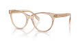 Tory Burch TY2150U Transparent-Brown (1954) Eyeglasses - Color Image