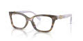 Tory Burch TY2159U Striated Purple (2027) Eyeglasses - Color Image