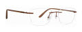 Totally Rimless Alya 386 Brown (BRN) Eyeglasses - Color Image