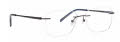 Totally Rimless Vesper 375 Midnight Eyeglasses - Color Image