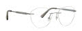 Totally Rimless Aeline Matte Silver Eyeglasses - Color Image