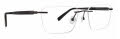 Totally Rimless Hoku 380 Storm Eyeglasses - Color Image