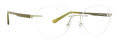 Totally Rimless Ludo 384 Olive (OLV) Eyeglasses - Color Image
