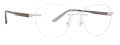 Totally Rimless Ludo 384 Silver (SIL) Eyeglasses - Color Image