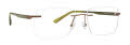 Totally Rimless Polaris 385 Brown (BRN) Eyeglasses - Color Image