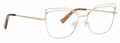 Trina Turk Astor Gold Eyeglasses - Color Image