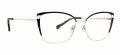 Trina Turk Dixie Black Eyeglasses - Color Image
