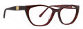 Trina Turk Ellis Merlot Eyeglasses - Color Image