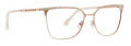 Trina Turk Greer Rose Gold Eyeglasses - Color Image