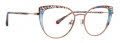 Trina Turk Katya Light Brown Eyeglasses - Color Image