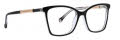 Trina Turk Lark Black/Crystal Eyeglasses - Color Image