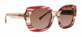 Trina Turk Llarga Plum Sunglasses - Color Image