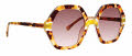 Trina Turk Lummi Tortoise Sunglasses - Color Image