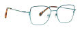 Trina Turk Maree Teal Eyeglasses - Color Image