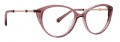 Trina Turk Scarlett Mauve Eyeglasses - Color Image