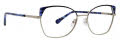 Trina Turk Shailene Navy Eyeglasses - Color Image