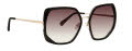 Trina Turk Seraphine Black Sunglasses - Color Image