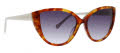Trina Turk Flores Tortoise Sunglasses - Color Image
