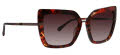 Trina Turk Le Morne Red/Honey Sunglasses - Color Image