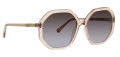 Trina Turk Serrano Peach Sunglasses - Color Image