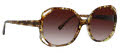 Trina Turk Whitehaven Toffee Tort Sunglasses - Color Image