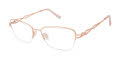 Tura R135 Rose Gold (RGD) Eyeglasses - Color Image