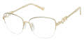Tura R145 Silver/Gold (SIL) Eyeglasses - Color Image