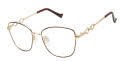 Tura R147 Burgundy/Rose (BUR) Eyeglasses - Color Image