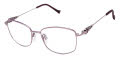 Tura R148 Lilac/Silver (LIL) Eyeglasses - Color Image