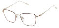 Tura R150 Brown Gold (BRN) Eyeglasses - Color Image