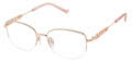 Tura R151 Silver/Rose Gold (SIL) Eyeglasses - Color Image