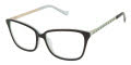 Tura R589 Black (BLK) Eyeglasses - Color Image