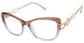 Tura R592 Brown (BRN) Eyeglasses - Color Image