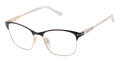 Tura R709 Black/ Rose Gold (BLK) Eyeglasses - Color Image