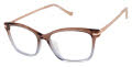 Tura R809 Brown/Lilac (BRN) Eyeglasses - Color Image