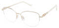 Tura TE277 Silver/Gold (SIL) Eyeglasses - Color Image