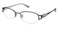Tura 672 Eggplant w/ Silver (EGP) Eyeglasses - Color Image