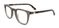 Turboflex TX155 Transparent Grey & Brown Tortoise (020) Eyeglasses - Color Image