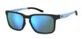 Under Armour UA Assist-2 Matte Black Blue (0VK) Sunglasses - Color Image