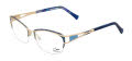 Cazal 1281 Night Blue-Gold (002) Eyeglasses - Color Image