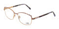 Cazal 1286 Plum-Gold (002) Eyeglasses - Color Image