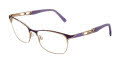 Cazal 1287 Aubergine-Gold (002) Eyeglasses - Color Image
