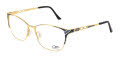 Cazal 1290 Night Blue-Gold (001) Eyeglasses - Color Image