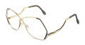 Cazal 226 Black-Gold (001) Eyeglasses - Color Image