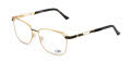 Cazal 4315 Black-Gold (001) Eyeglasses - Color Image