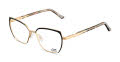 Cazal 4318 Black-Gold (004) Eyeglasses - Color Image