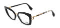 Cazal 5014 Black-Gold (001) Eyeglasses - Color Image