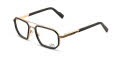 Cazal 6036 Black-Gold (001) Eyeglasses - Color Image