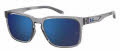 Under Armour UA Assist-2 Grey Blue (09V/JY) Sunglasses - Color Image