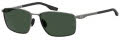 Under Armour UA Focused/G Matte Dark Ruthenium (5MO/QT) Sunglasses - Color Image